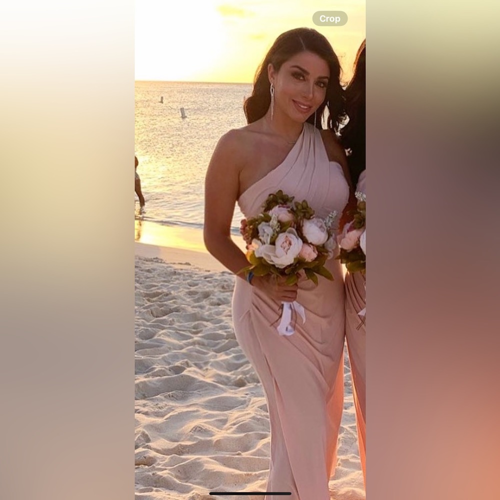 Soft Pink Wedding Dress
